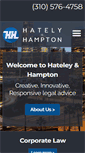 Mobile Screenshot of hateleyhampton.com