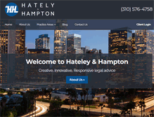 Tablet Screenshot of hateleyhampton.com